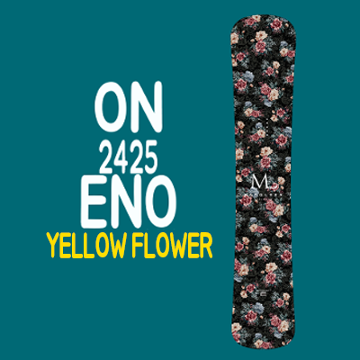 2425 ENO ON Yellow Flower 선오더ENO Snowboard